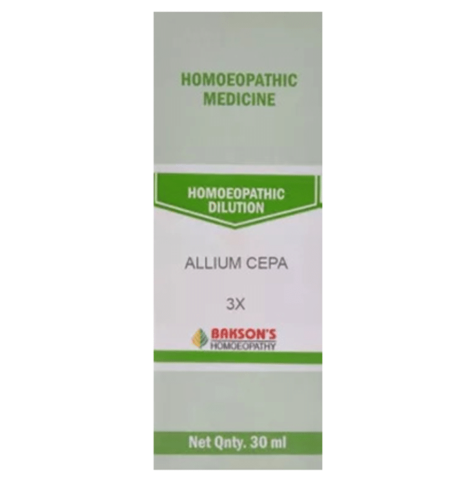 Bakson's Allium Cepa Dilution 3X