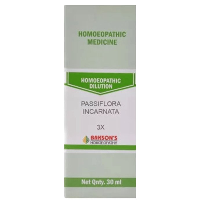 Bakson's Passiflora Incarnata Dilution 3X