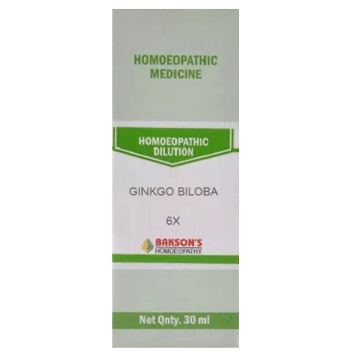 Bakson's Ginkgo Biloba Dilution 6X