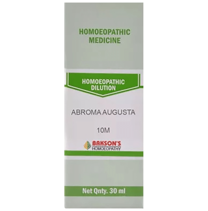 Bakson's Abroma Augusta Dilution 10M
