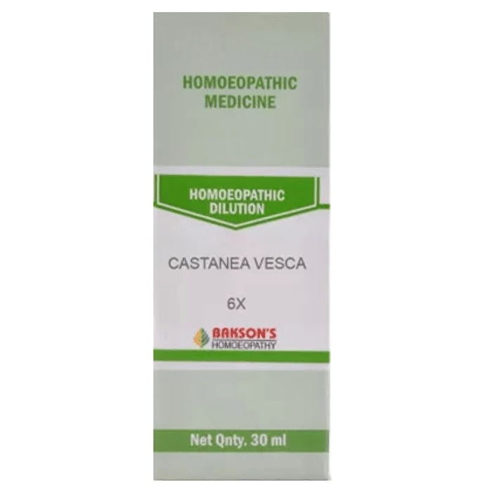 Bakson's Castanea Vesca Dilution 6X
