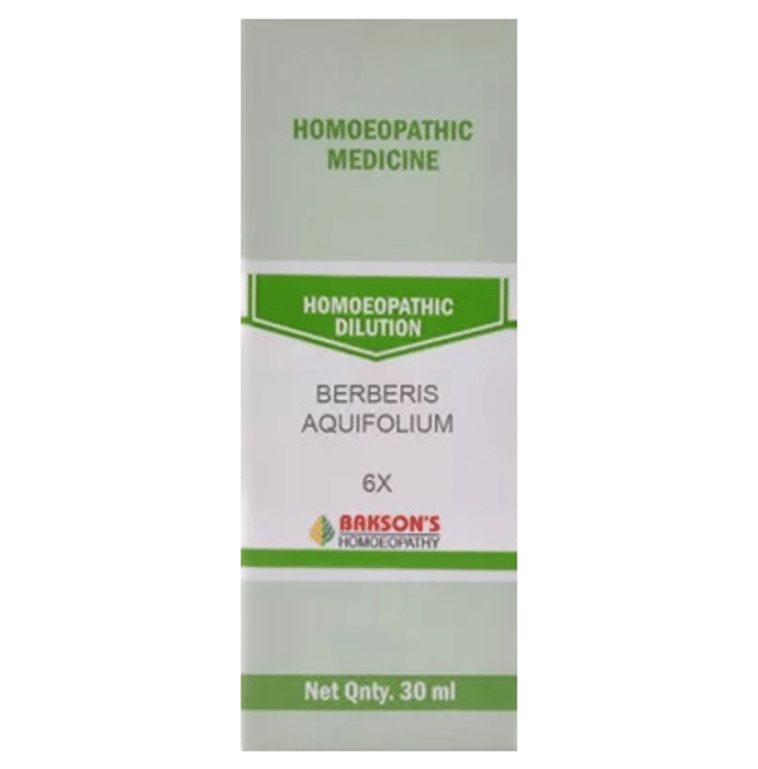 Bakson's Berberis Aquifolium Dilution 6X