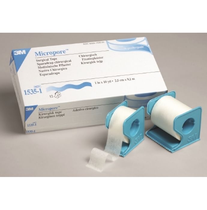 3M Micropore Tape 1535-1, 1 inch x 10 yard
