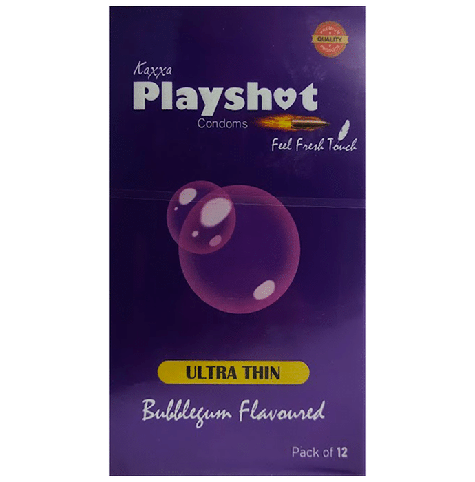 Kaxxa Playshot Ultra Thin Condom Bubblegum