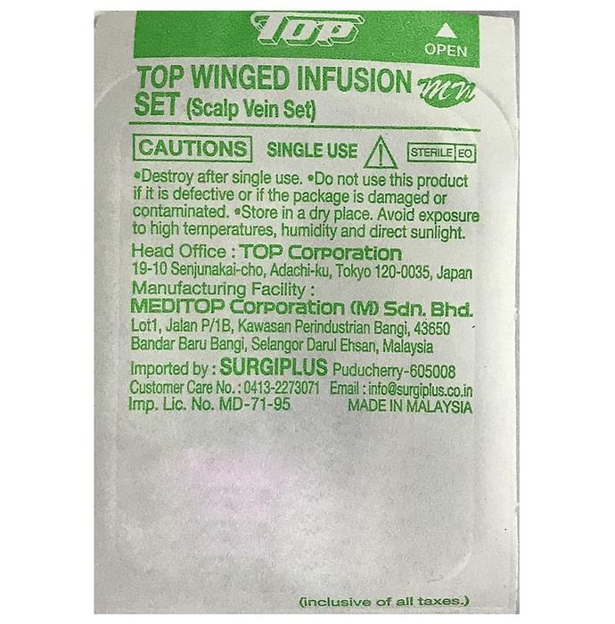 Top Winged Infusion Set 24G x 19mm