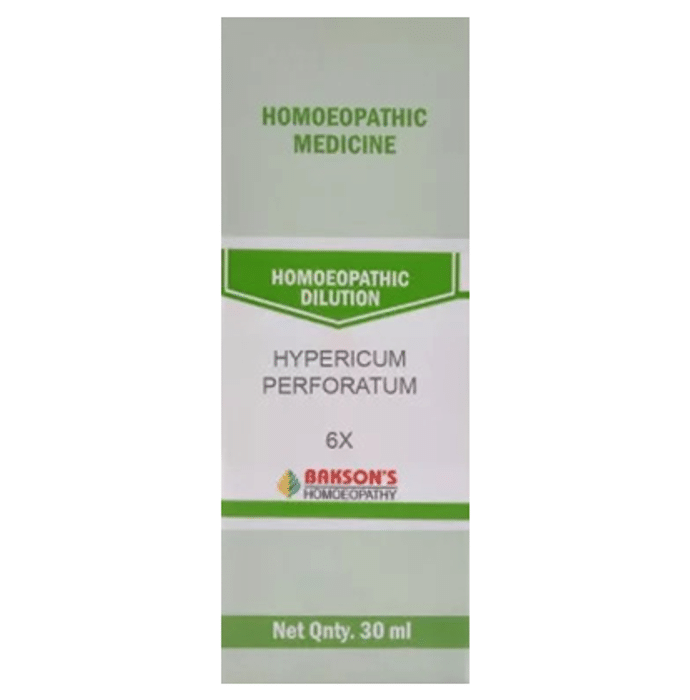 Bakson's Hypericum Perforatum Dilution 6X