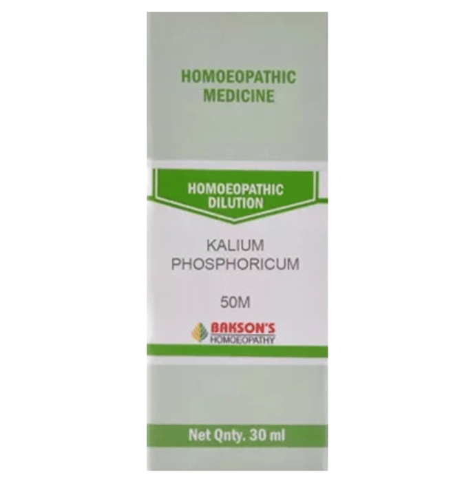 Bakson's Kalium Phosphoricum Dilution 50M