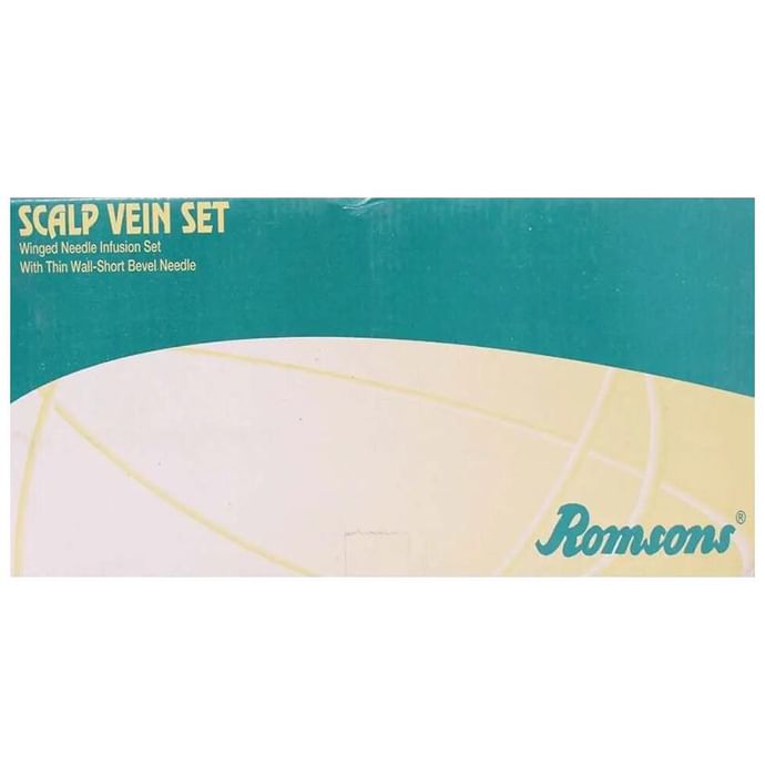 Romsons Scalp Vein Infusion Set 23G