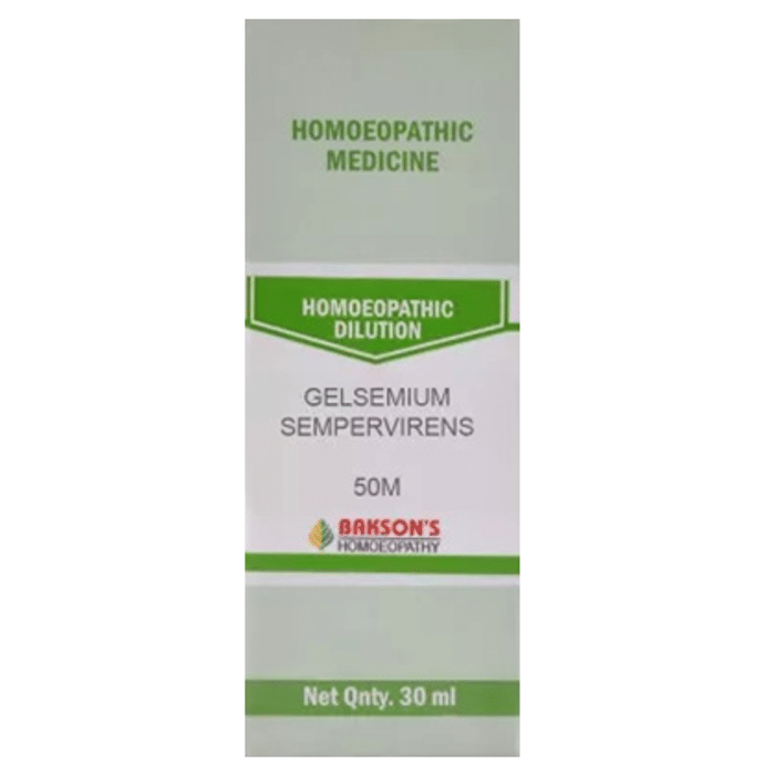 Bakson's Gelsemium Sempervirens Dilution 50M