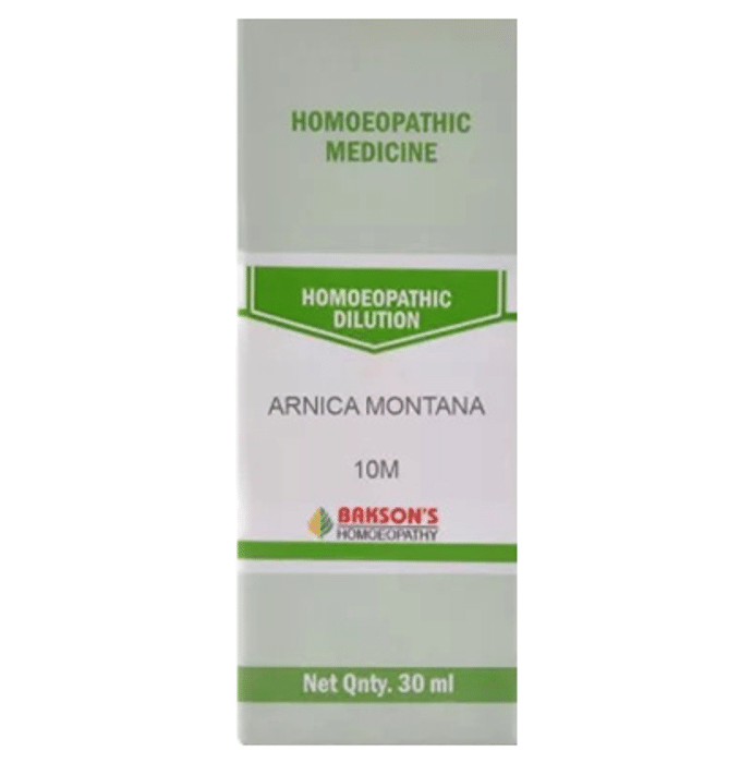 Bakson's Arnica Montana Dilution 10M