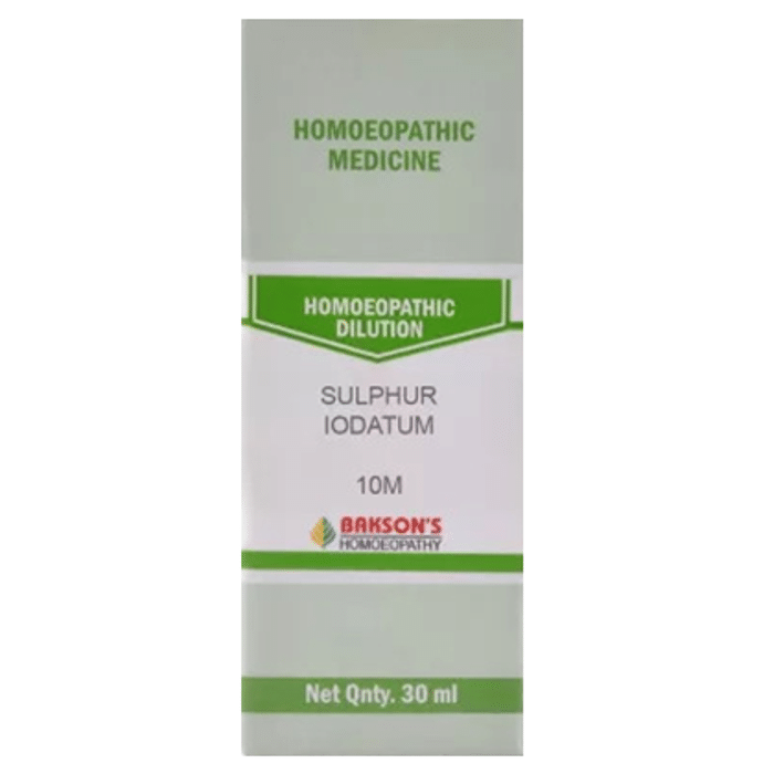 Bakson's Sulphur Iodatum Dilution 10M