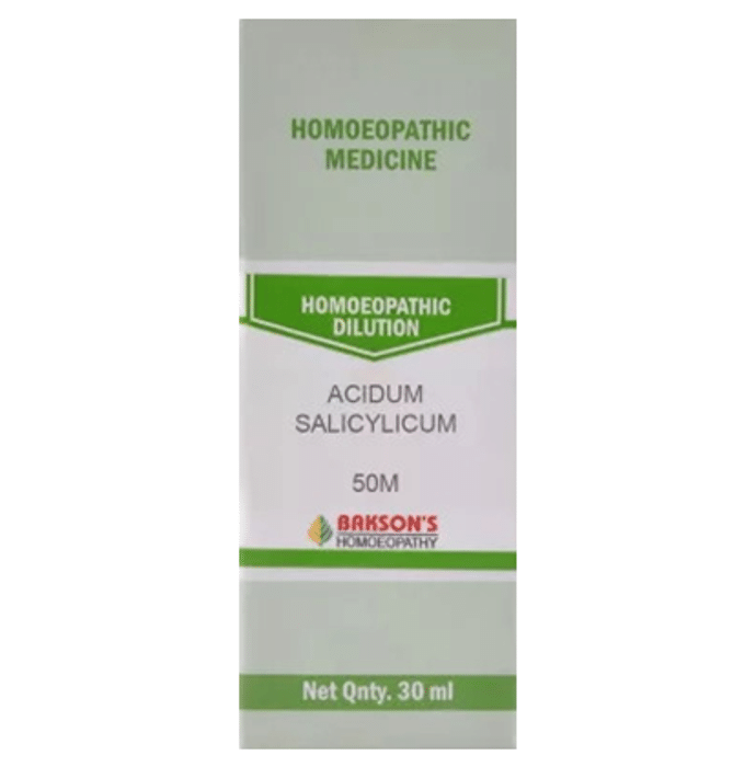 Bakson's Acidum Salicylicum Dilution 50M
