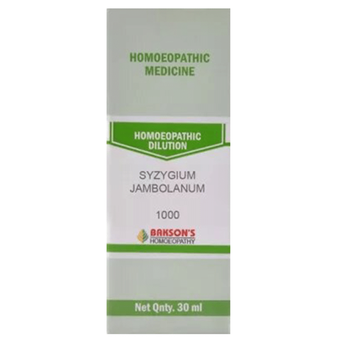 Bakson's Syzygium Jambolanum Dilution 1M