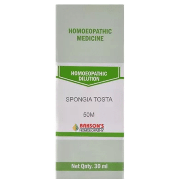 Bakson's Spongia Tosta Dilution 50M