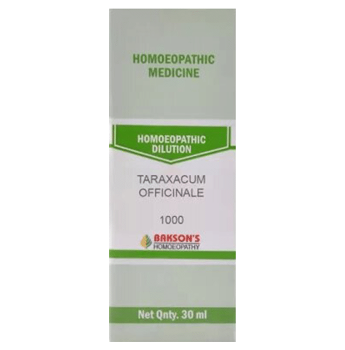 Bakson's Taraxacum Officinale Dilution 1M