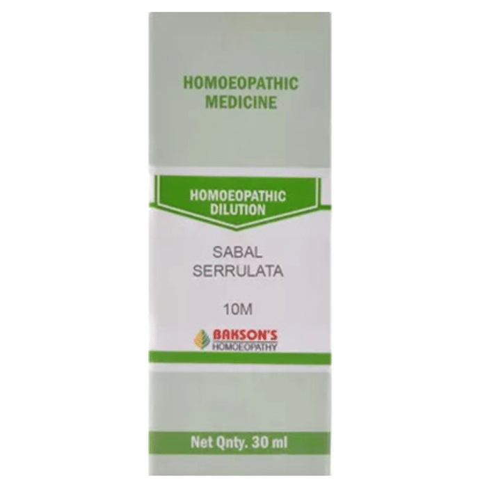 Bakson's Sabal Serrulata Dilution 10M