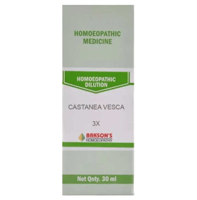Bakson's Castanea Vesca Dilution 3X