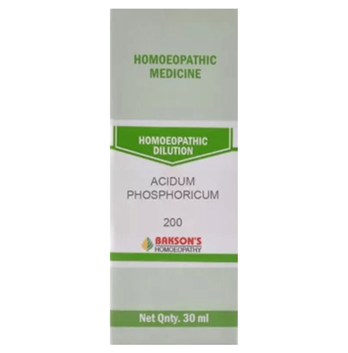 Bakson's Acidum Phosphoricum Dilution 200