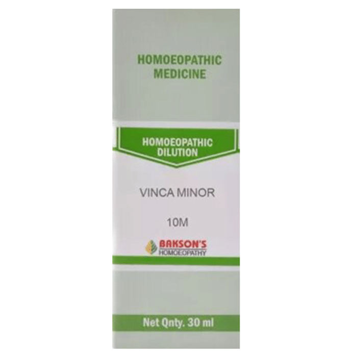 Bakson's Vinca Minor Dilution 10M