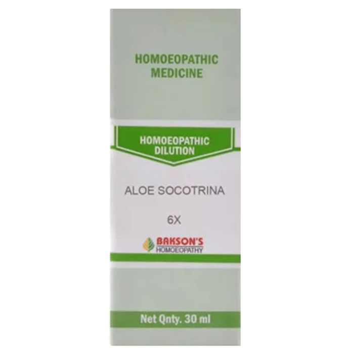 Bakson's Aloe Socotrina Dilution 6X