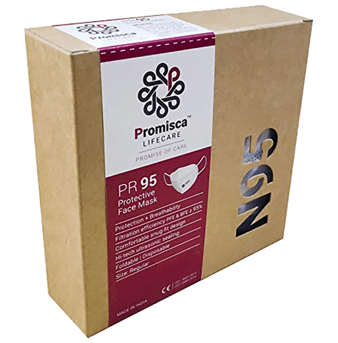 Promisca PR 95 N95 Protective Face Mask Regular Black
