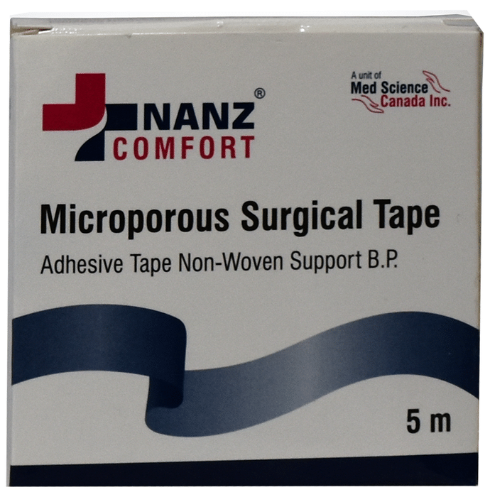 Nanz Comfort Microporous Surgical Tape 2.50cm x 5m