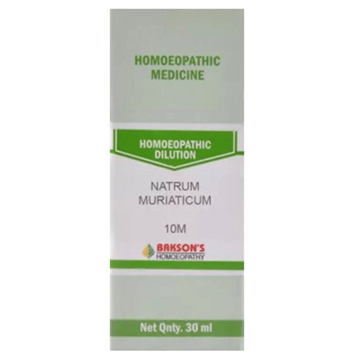 Bakson's Natrum Muriaticum Dilution 10M