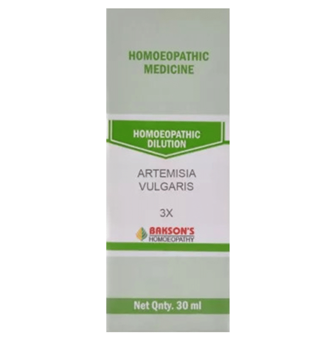 Bakson's Artemisia Vulgaris Dilution 3X