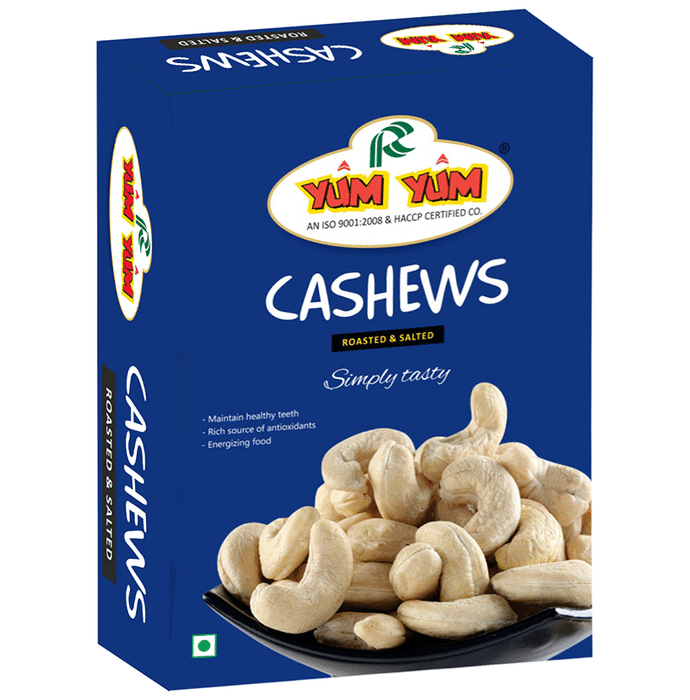 Yum Yum Cashews Roasted & Salted