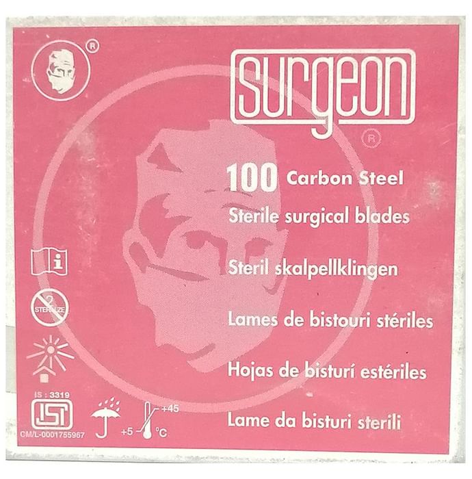 Kehr Surgeon Sterile Surgical Blades Size 10