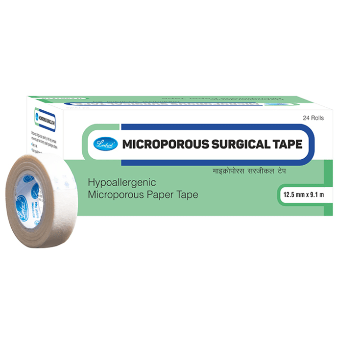 Leeford Microporus Surgical Tape 12.5mm x 9.1m