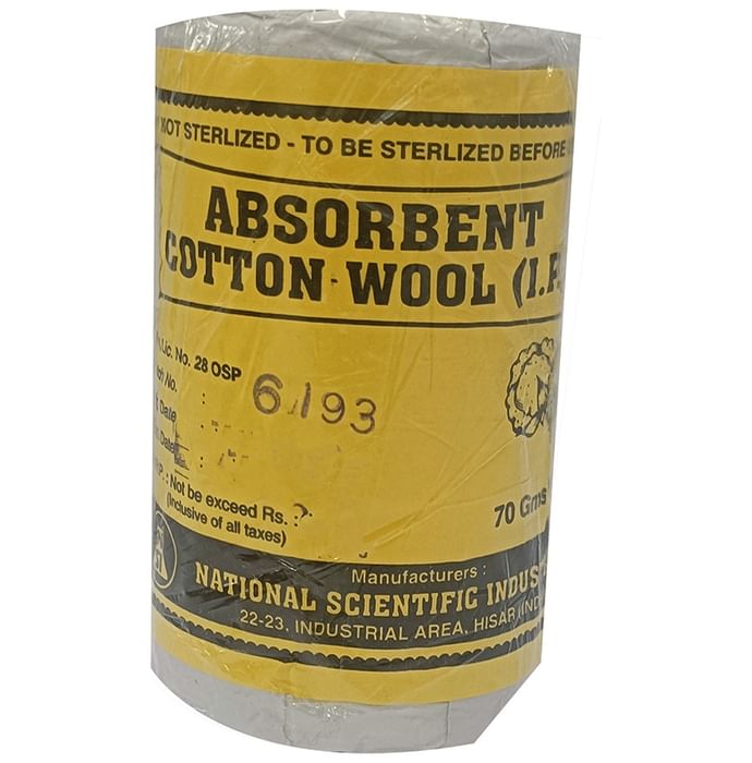 National Scientific Industries Absorbent Cotton Wool