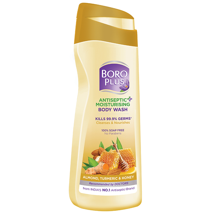 Boroplus Antiseptic + Moisturising Body Wash Almond, Turmeric & Honey