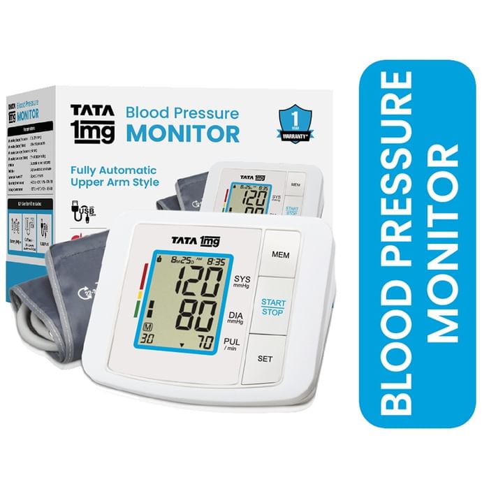 Tata 1mg Blood Pressure Monitor Fully Automatic