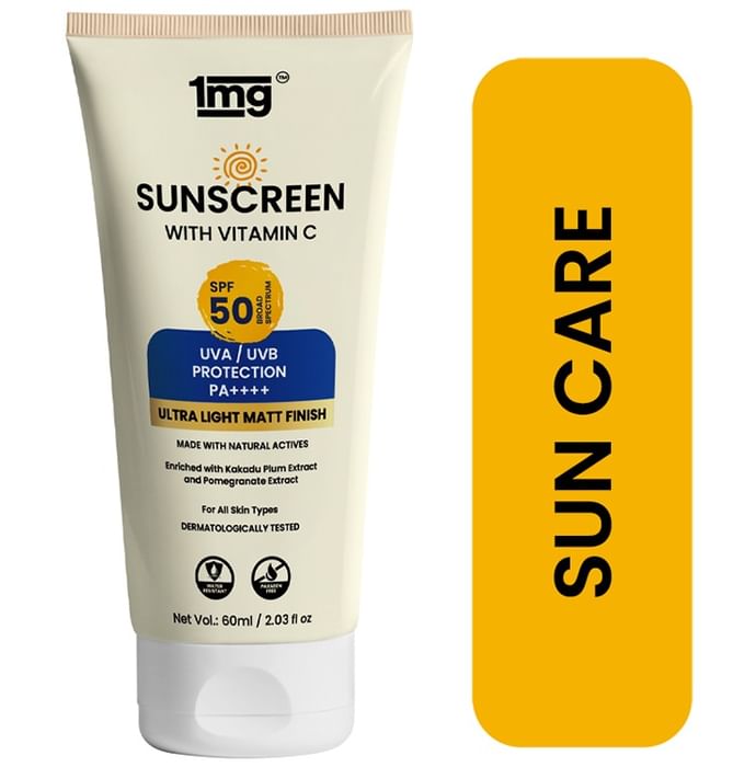 1mg Sunscreen with Vitamin C SPF 50