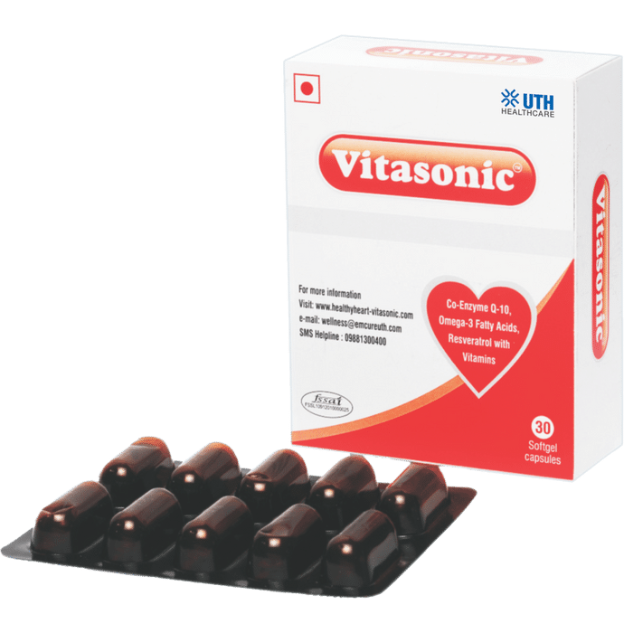 Vitasonic Soft Gelatin Capsule