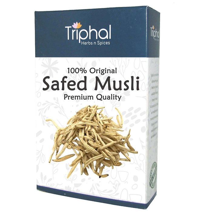 Triphal Safed Musli/ Shwet Musli Whole