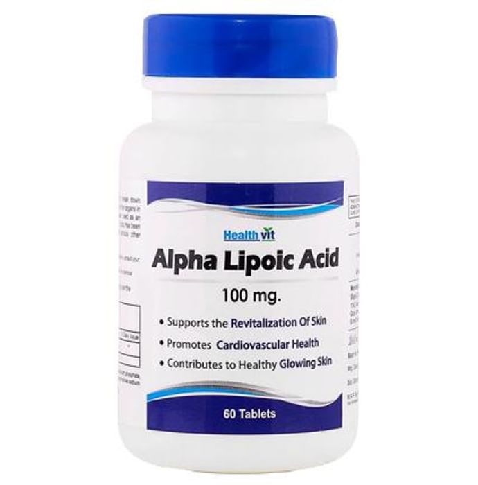 HealthVit Alpha Lipoic Acid 100mg Tablet
