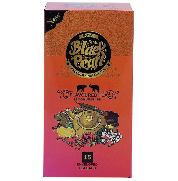 Royal Black Pearl Lemon Black Flavoured Tea