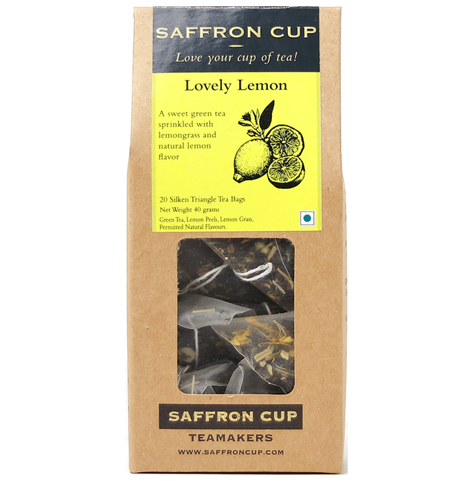 Saffron Cup Lovely Lemon Tea (2gm Each)
