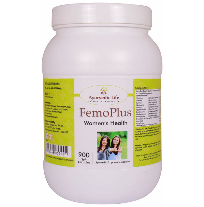 Ayurvedic Life Femoplus Women's Health Capsule