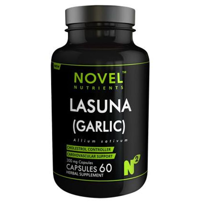 Novel Nutrients Lasuna (Garlic) 300mg Capsule