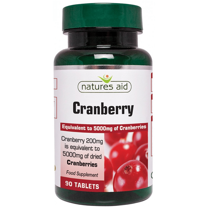 Natures Aid Cranberry 5000mg Tablet