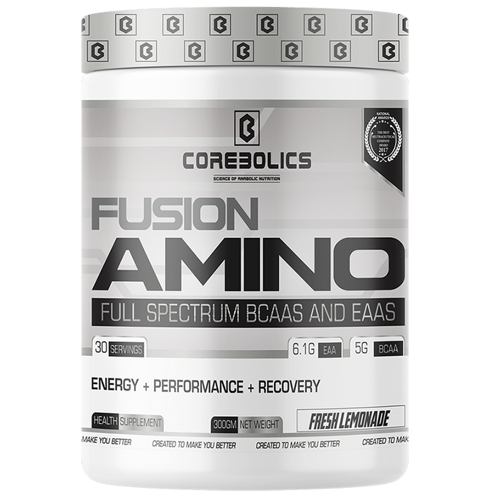 Corebolics Fusion Amino Powder Fresh Lemonade