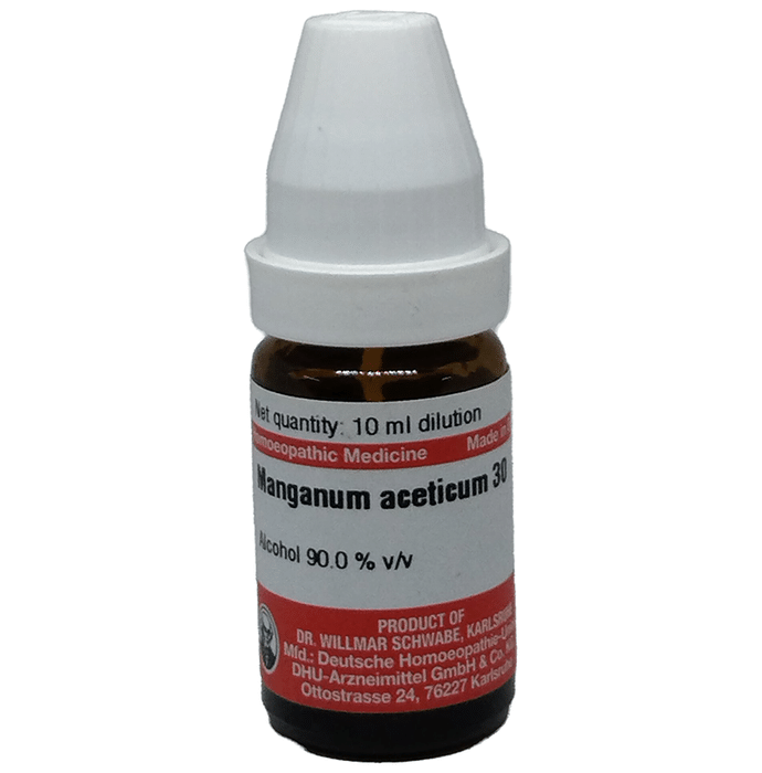 Dr Willmar Schwabe Germany Manganum Aceticum Dilution 30