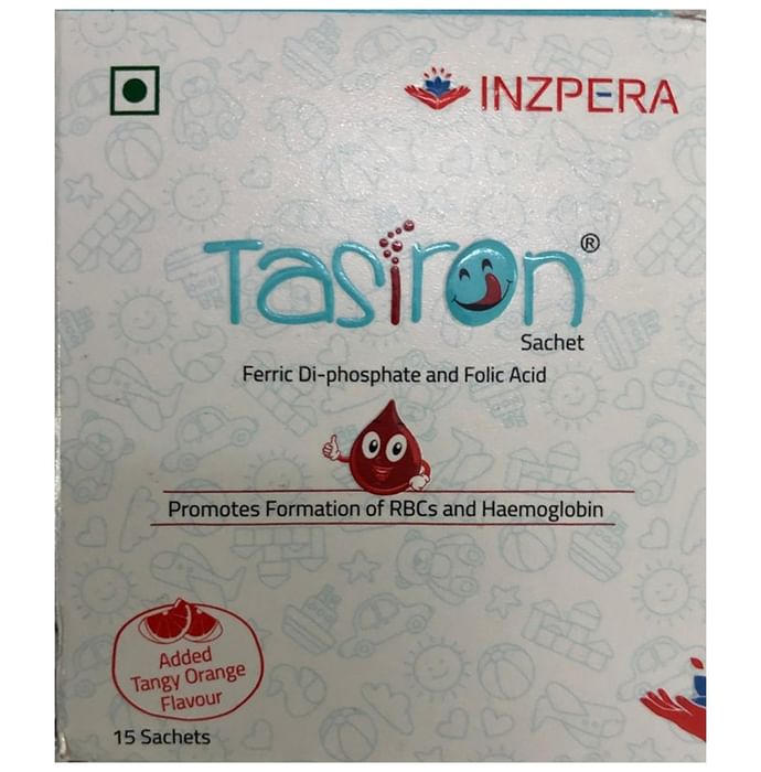 Tasiron Sachet (0.75gm Each) Tangy Orange
