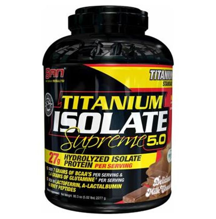 SAN Titanium Isolate Supreme 5.0 Delicious Milk Chocolate