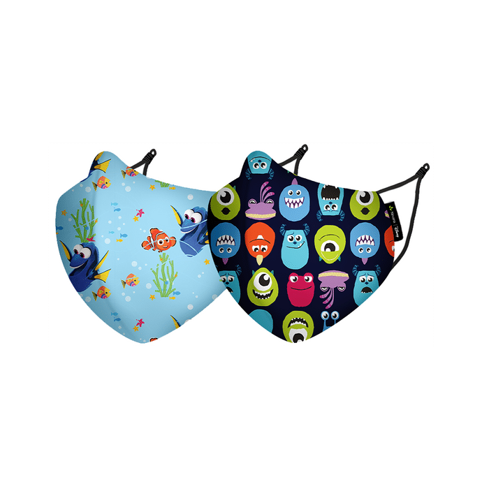 Nirvana Disney Face Covering Mask Small Monster & Nemo