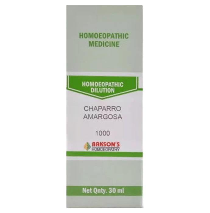 Bakson's Chaparro Amargosa Dilution 1000 CH