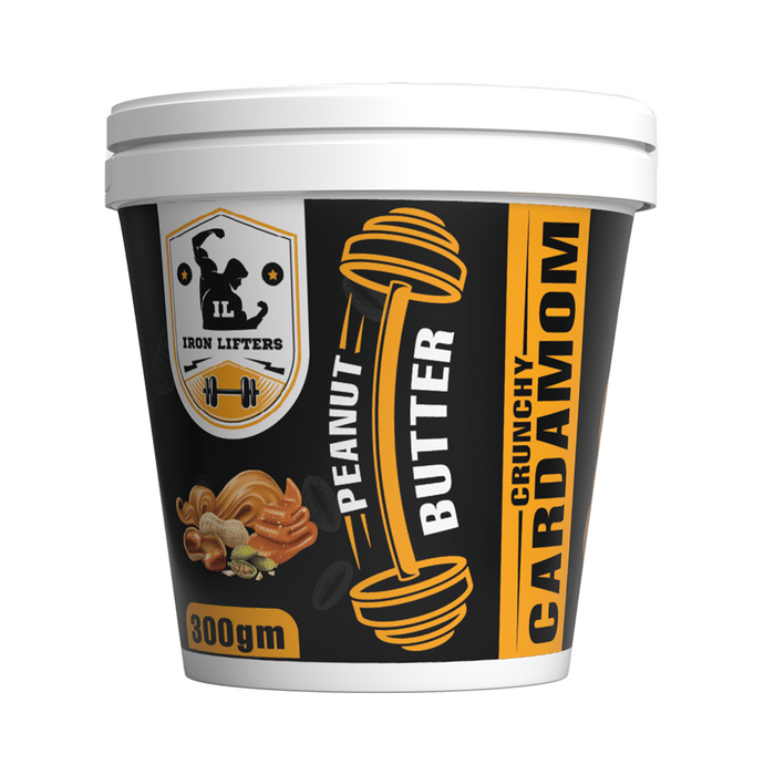 Iron Lifters Peanut Butter Crunchy Cardamom